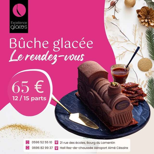 Bûches de Noël (Excellence Glaces)