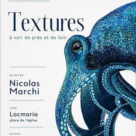 Exposition : Nicolas Marchi : Textures à voir de près et de loin