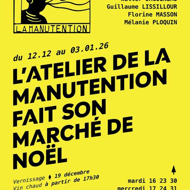 L'atelier de la manutention fait son marché de Noel