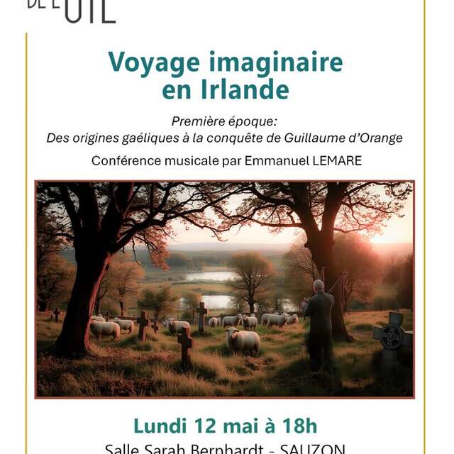 Conférence : Voyage imaginaire en Irlande