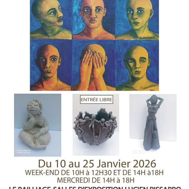 Exposition peinture et sculpture