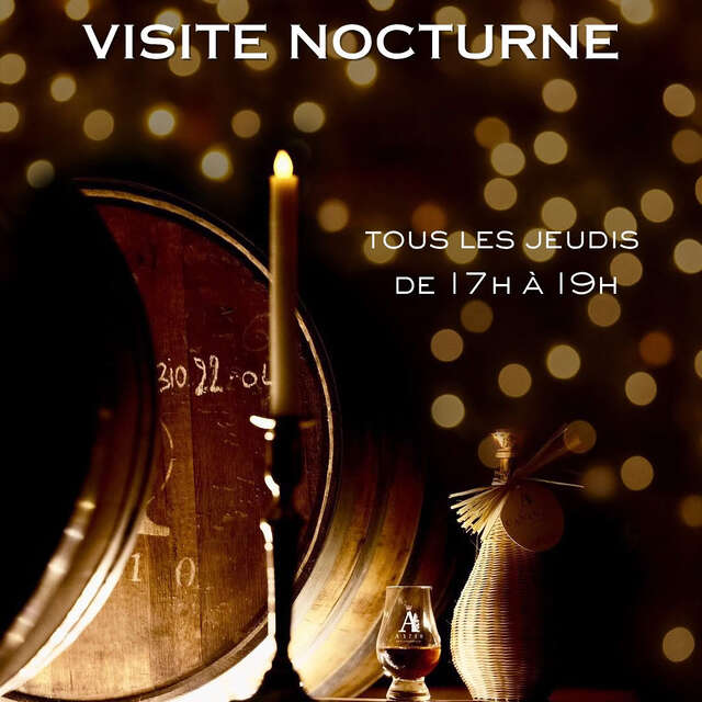 Visite guidée nocturne (Distillerie A1710)