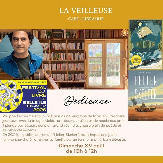 Dédicace : Philippe Lechermeier