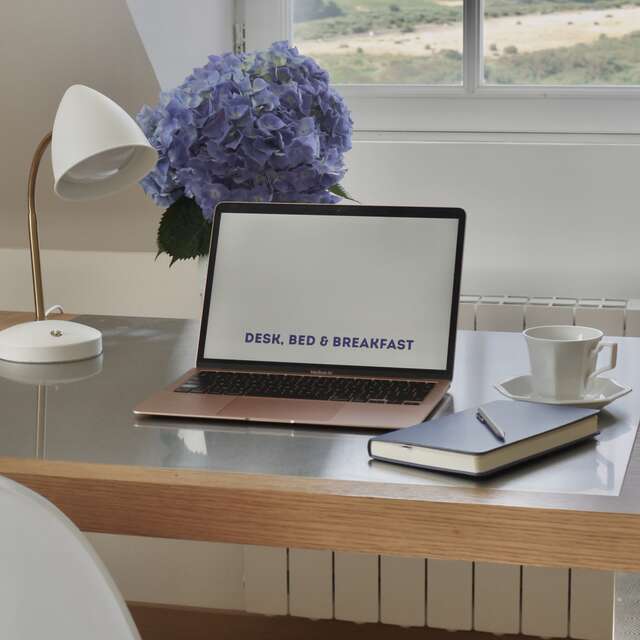 Desk, Bed & Breakfast