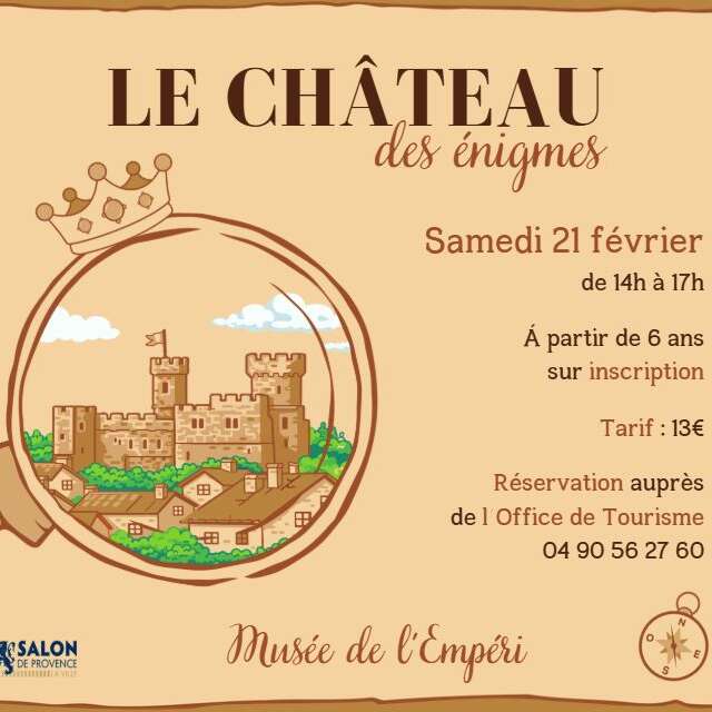 Animation : Le château des énigmes