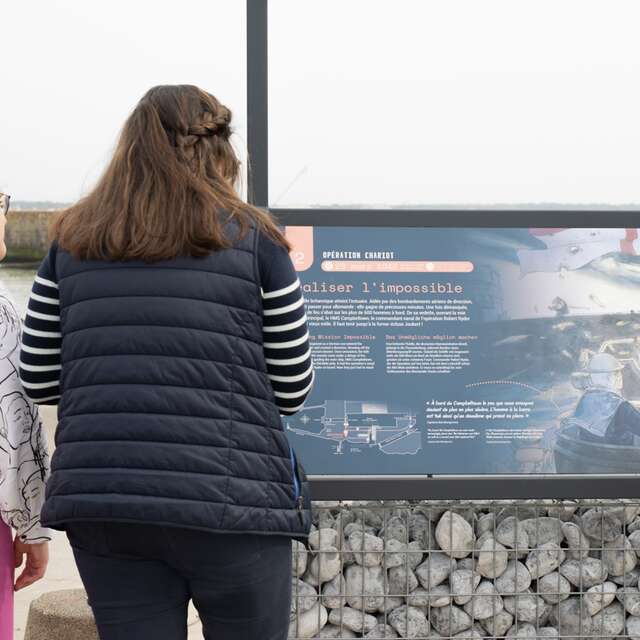 « Sur les lieux de l'Opération Chariot » parcours autonome
