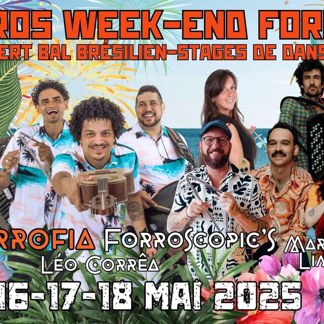 Week-end Forró - Forrofia - Forroscopic's - Stages - Jam