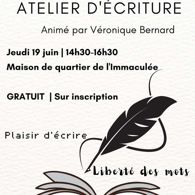 Atelier d'écriture