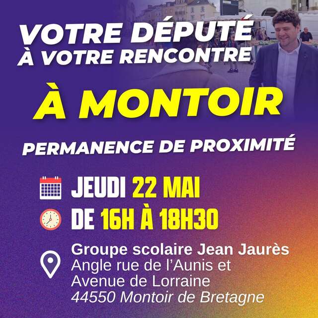 Permanence de proximité du député Matthias Tavel