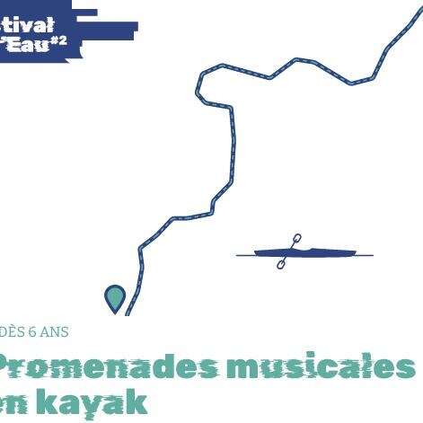 Promenades musicales en kayak