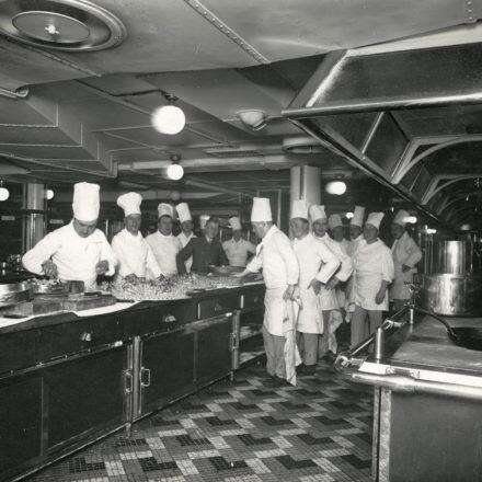 Normandie (1935) : cuisines en chantier - visite-flash à l'Écomusée
