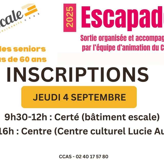 Escapade pour les séniors : inscriptions le 4 septembre