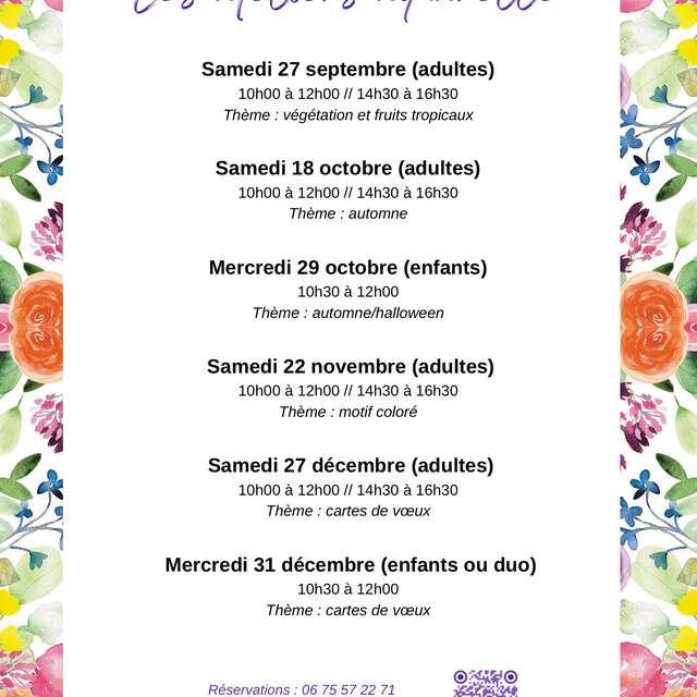 Cours d'aquarelle