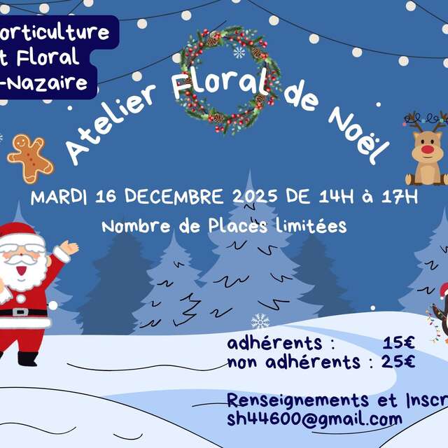 Réaliser une composition florale pour Noël