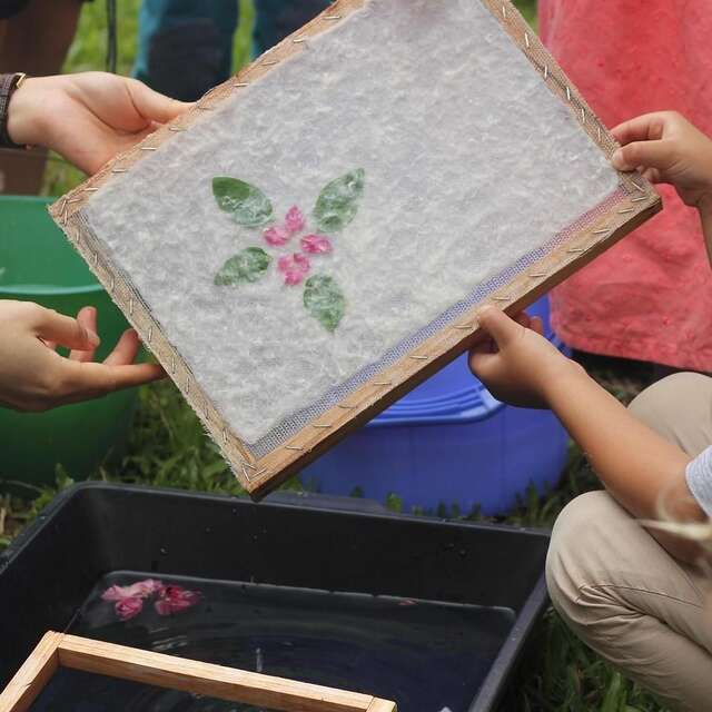 Atelier de fabrication de papier