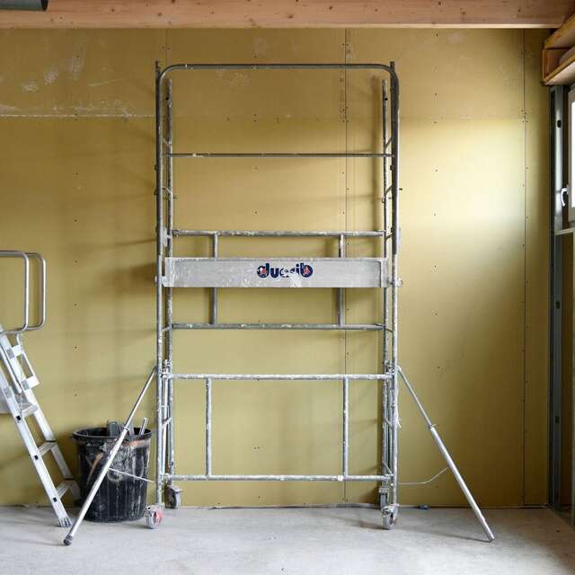 Visite de la matériauthèque de la Maison de l'habitat