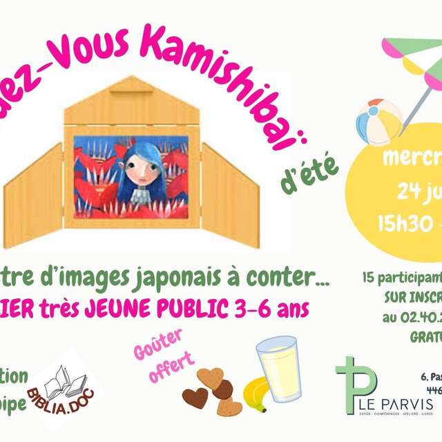 Atelier Kamishibaï pour les tout-petits