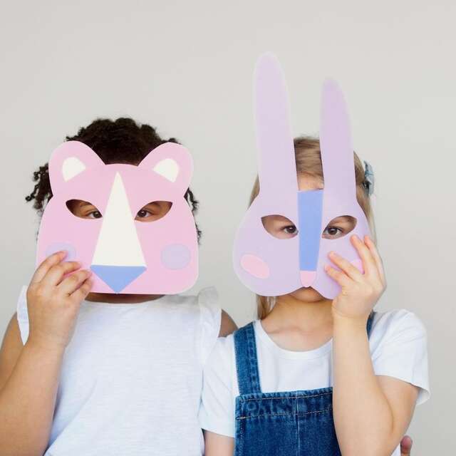 Atelier création de masques pour le Carnaval