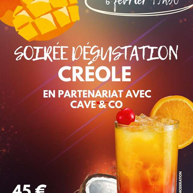 Soirée dégustation «créole»