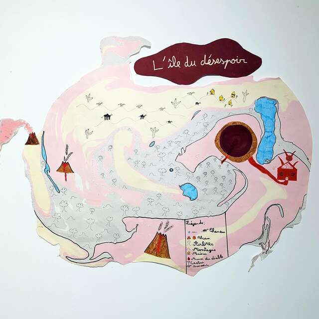 Stage dessine ta carte aux trésors pour les 6/10 ans