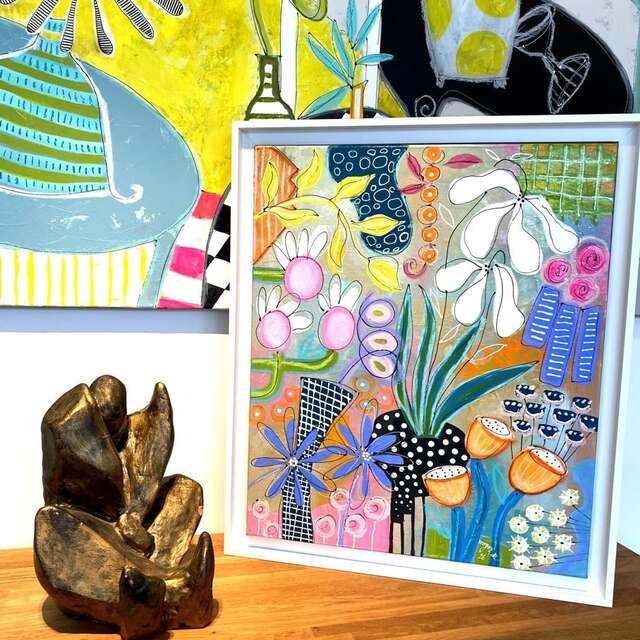 Exposition de l'artiste peintre Roger. M