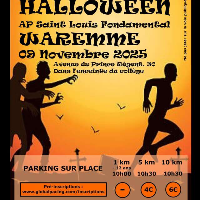 Corrida Halloween à Waremme