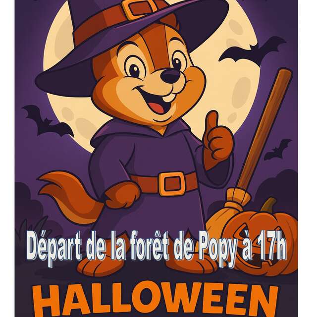 Halloween à la forêt de Popy