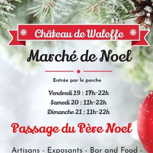 Marché de Noël au château de Waleffe