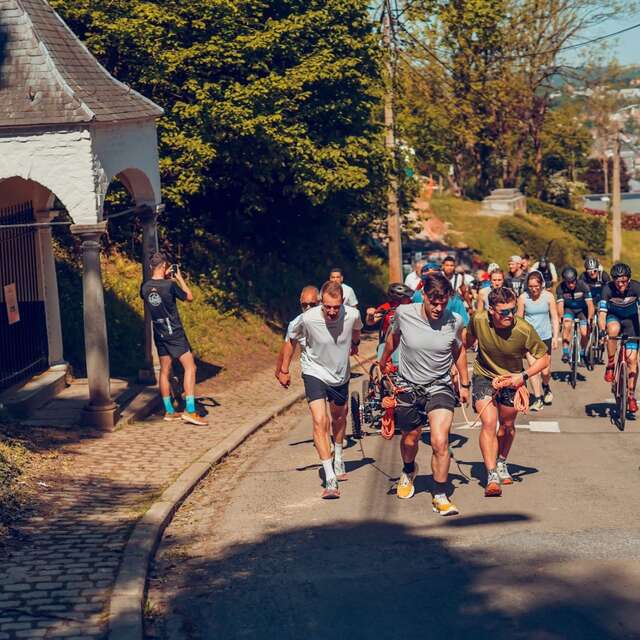 Projet Mur de Huy 2026 - trail caritatif