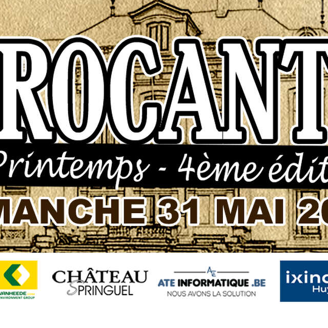 Brocante de printemps au Château Springuel