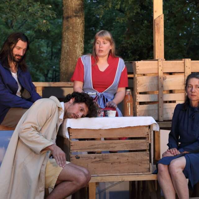 Théâtre "Maestro" par la compagnie le temps est incertain mais on joue quand même