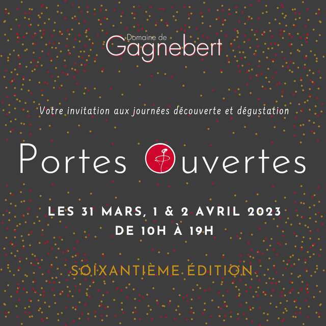 Portes ouvertes de printemps au domaine de Gagnebert