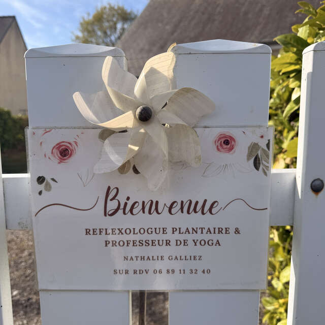 Nathalie Galliez Réflexologie plantaire et cours de yoga