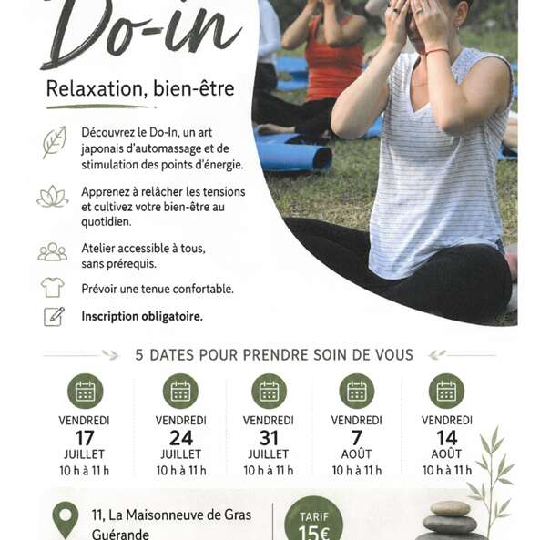 Ateliers Do-in - Relaxation et bien-être