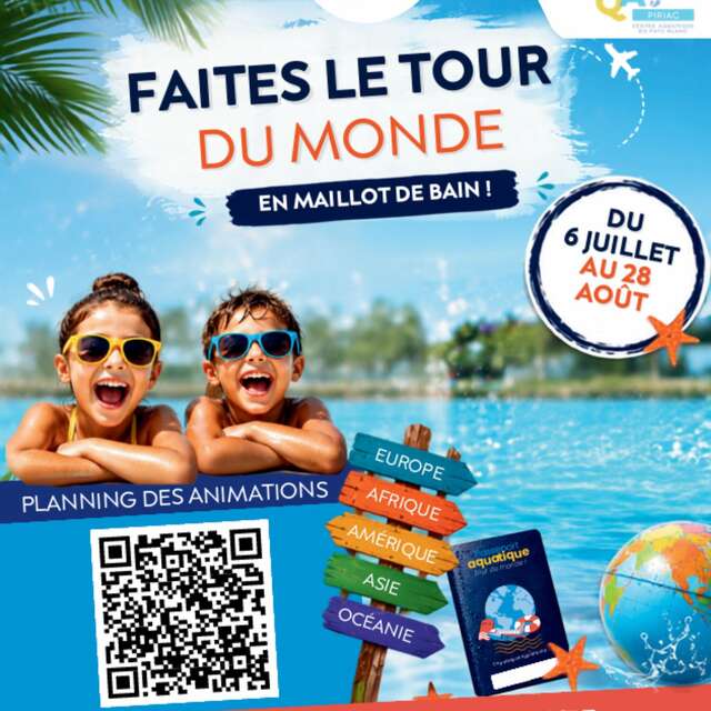 Les animations de l'été à AquaPiriac