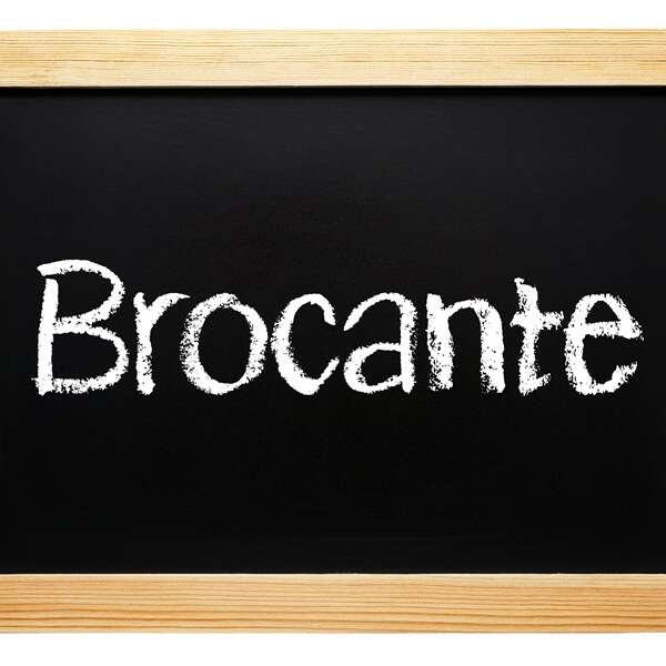 Brocante professionnelle