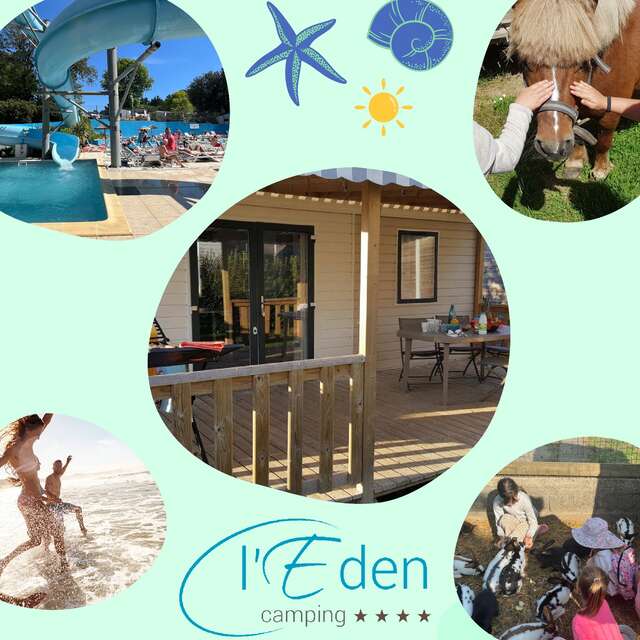 Séjour Famille au Camping l'Eden**** :  Jusqu'à -15% sur vos vacances !
