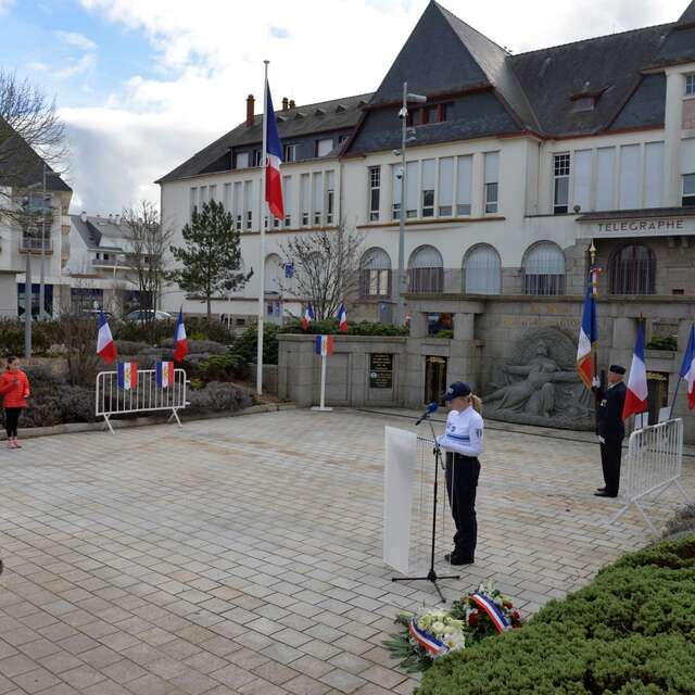 Cérémonie à la mémoire des victimes de la guerre d'Algérie et des combats en Tunisie et au Maroc