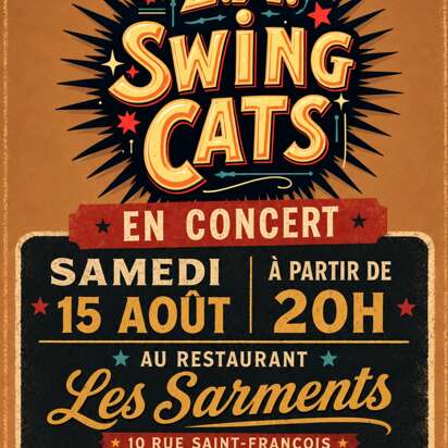 Concert : The L.A Swing Cats