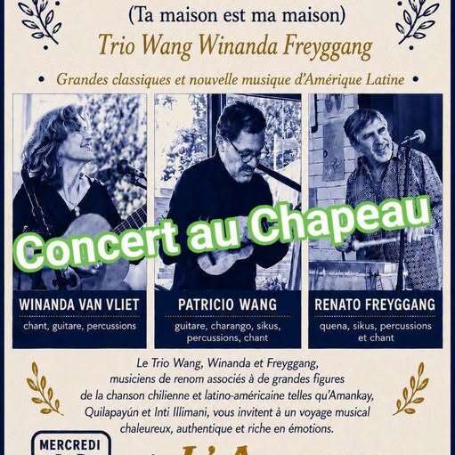 Concert intimiste : Tu casa es mi casa