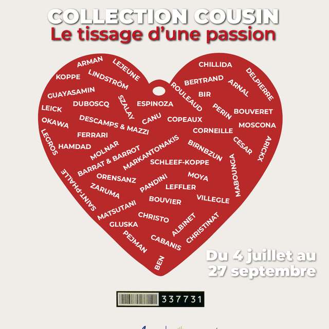 Exposition - Collection Cousin - Le tissage d'une passion