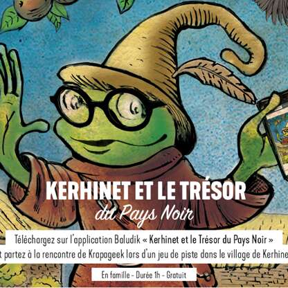Jeu de piste numérique Baludik à Kerhinet