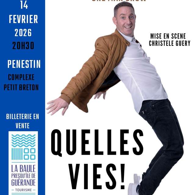 One man show de Tim Solac "Quelles vies"