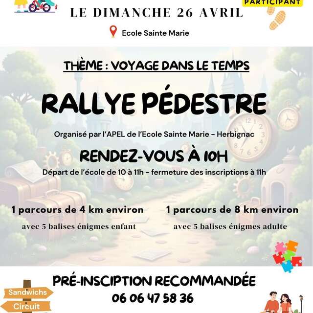 Rallye Pédestre : Voyage dans le temps