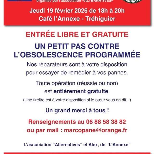 Repair café de Pénestin