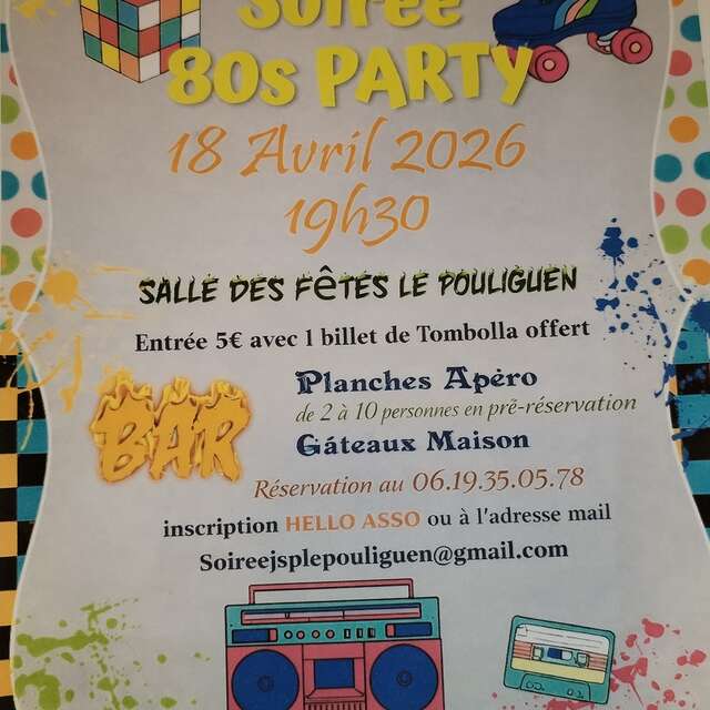 Soirée 80s party