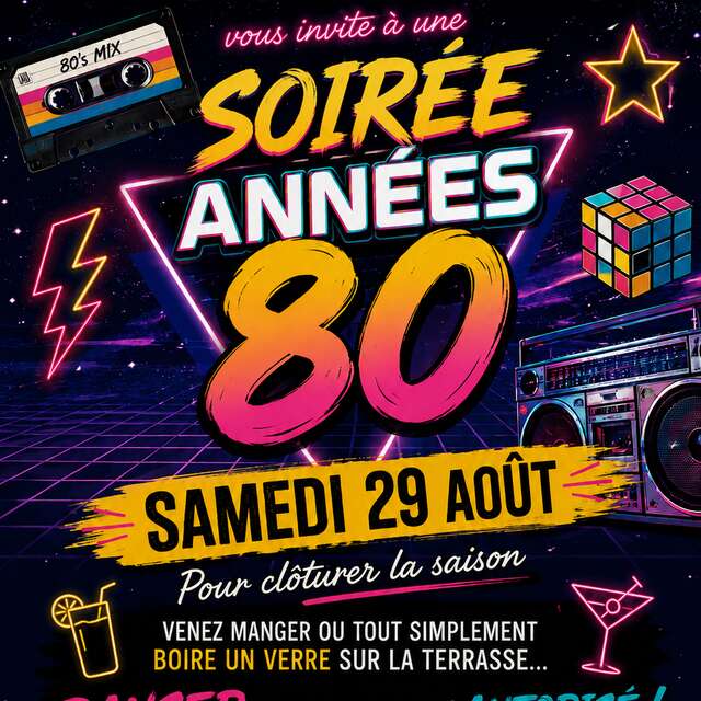 Soirée année 80
