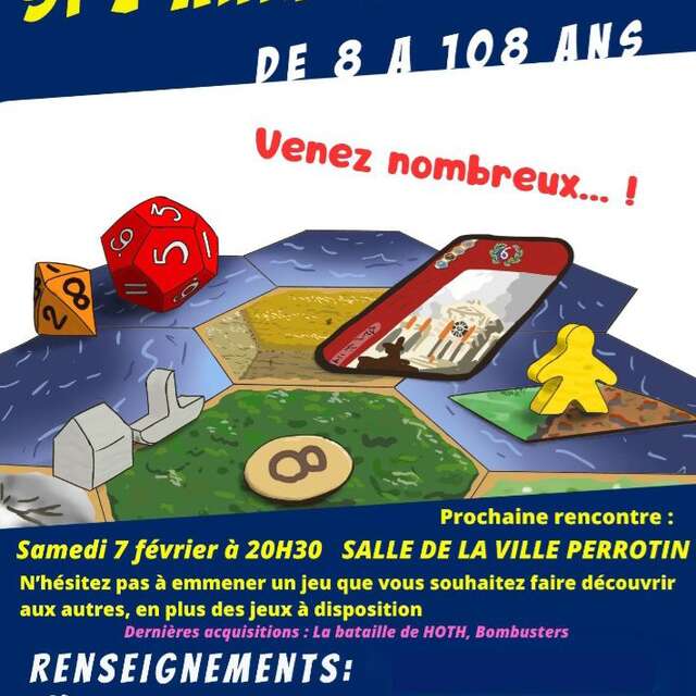 Soirée jeux de société