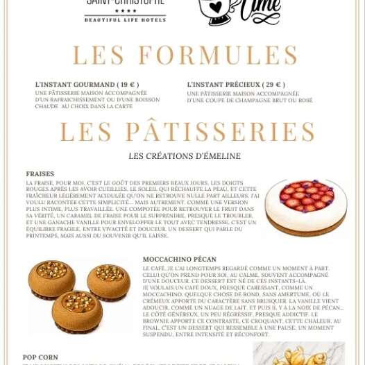 Tea Time à la Table du Saint-Christophe
