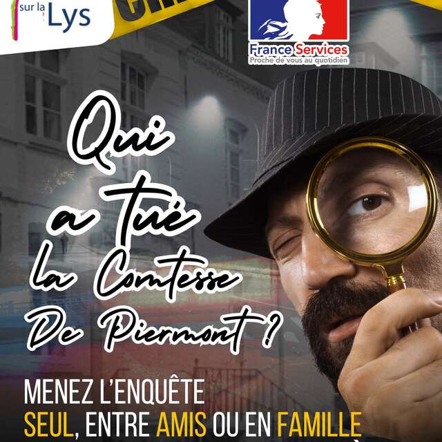 ANIMATION | Murder party de Noël : Qui a tué la Comtesse de Pierrmont ?